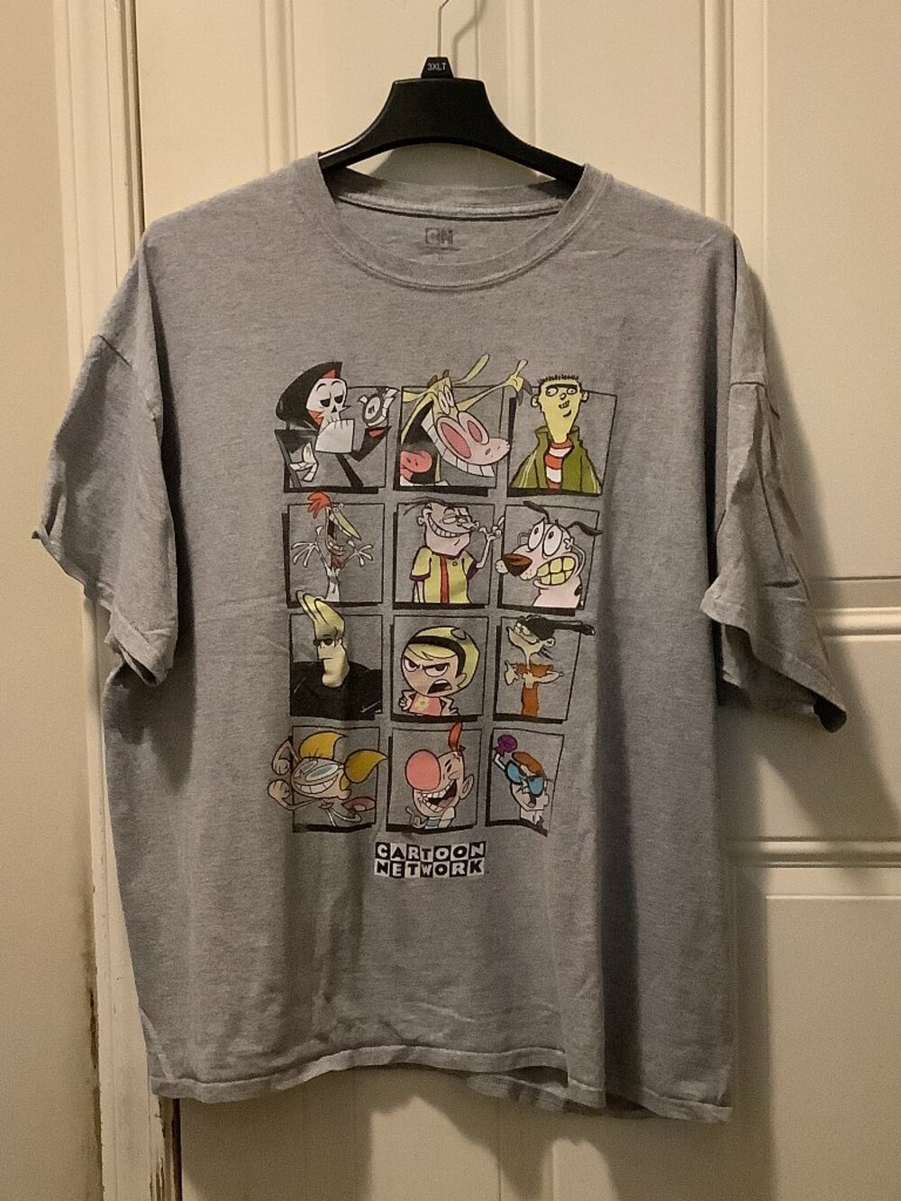 Cartoon Network Men’s 3X Graphic Tee – Retro Character Grid